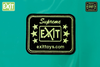 Exit Supreme Ground Level Rectangular 244x427 Dark Green