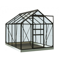 Acd Tuinkas Ivy 5.0m2   Zwart – Tuinbouwglas