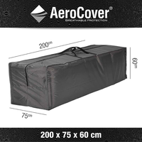 Aerocover Kussentas 200x75xh60   Antraciet