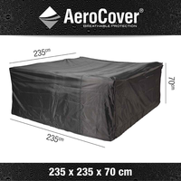Aerocover Loungesethoes 235x235xh70   Antraciet