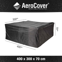 Aerocover Loungesethoes 400x300xh70   Antraciet