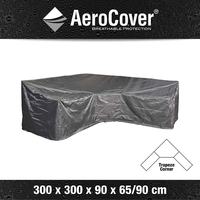 Aerocover Loungesethoes L Vorm Trapeze 300x300x90
