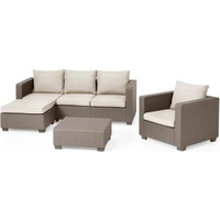 Salta Chaise Lounge Loungeset Cappuccino