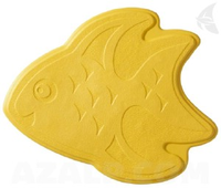 Anti Slip Mat Mini Fische Geel