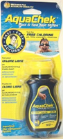 Yellow Pool & Spa Test Strips Free Chlorine