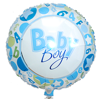 Baby Boy Blue Ballon