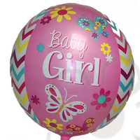 Baby Girl Geboorte Ballon
