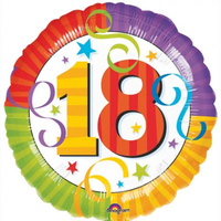 Ballon '18th Birthday New'
