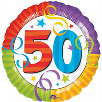 Ballon '50th Birthday New'