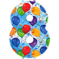 Ballon Cijfers Kies Zelf Het Getal (balloons)