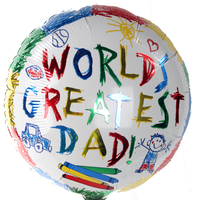 Ballon 'greatest Dad'