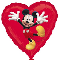 Ballon 'mickey Heart'