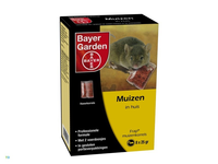 Bayer Muizenkorrels Met 2 Lokdoosjes   200 Gram + 2 Lokdoosjes