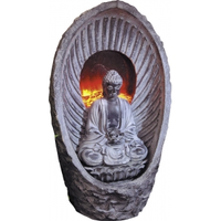 Boeddha Met Vuur Waterornament