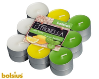 Bolsius Blokverpakking 18 Theelichten Citronella