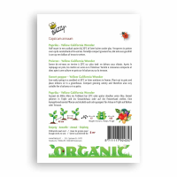 Buzzy® Organic Paprika Geel California Wonder (bio)