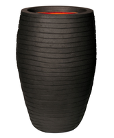 Capi Nature Row Nl Vase Luxe 39x60cm Bloempot Zwart