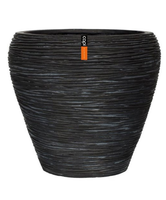 Capi®tutch Vase Taps Rib Zwart