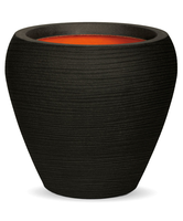 Capi®tutch Vase Taps Round Row Zwart