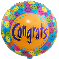 Congrats Smile Ballon