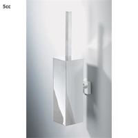 Decor Walther Toiletborstel Wand Met Deksel Co Wbd Mat Wit
