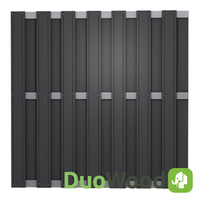 Duowood | Black Line 180x180 Cm | Lava