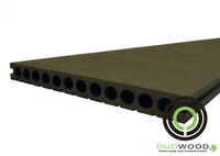 Duowood | Xwb Vlonderplank 25x250 | Lava 500 Cm