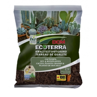 Ecoterra Cactus En Vetplanten Potgrond   2,5 L