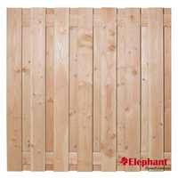 Elephant | Timber Tuinscherm | 180x180 Cm | Douglas