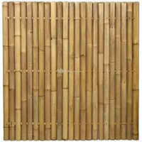 Bamboe Schutting Naturel 180 X 180 Cm X 60 80 Mm
