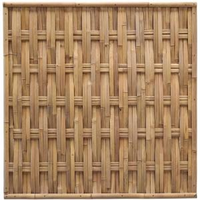 Bamboe Schutting Naturel Gevlochten 180 X 180 Cm – Verticaal