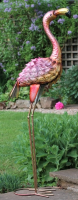 Flamingo Tuinbeeldmetaal