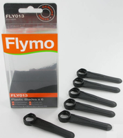 Flymo Fly013 Kunststofmes E 25 / Minimo Plus (6 Stuks) 512750090