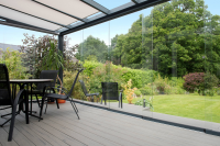 Gardendreams | Glasschuifwanden Met 8 Mm Panelen | 250 Cm | 4 Rail