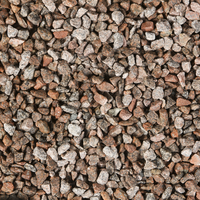 Gardenlux | Graniet Split 8 16 Mm Rood/grijs | Midibag 0.5 M3
