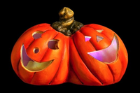 Halloween Duo Pompoenen Led