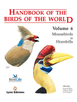 Handbook Of The Birds Of The World; Volume 6 Mousebirds To Hornbills