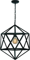 Hanglamp Cubo Zwart 55cm