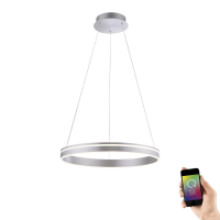 Hanglamp Q Vito 59cm Staal Smart Home