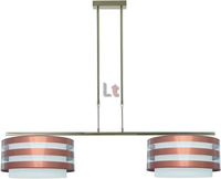 Hanglamp Stripe 2l Koper