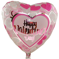 Happy Valentines Day Pink Love