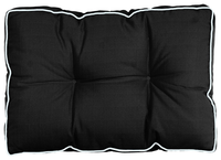 Hartman Textiel Casual Black Lounge Plof Rugkussen 100% Polyester