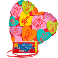 Hearts Message Ballon Met Valentijn Tony's