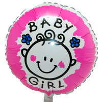 Helium Ballon Baby Girl