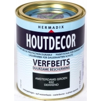 Hermadix Houtdecor Dekkend 632 Amsterdams Groen 750 Ml