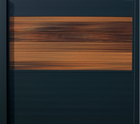 Ideal | Scherm Antraciet  Horizon Ipé | 180x180 | 6 Planks