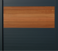 Ideal Scherm | Zilver  Bangkirai | 180x180 | 6 Planks