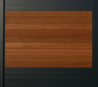 Ideal Scherm | Zilver  Bangkirai | 180x180 | 9 Planks