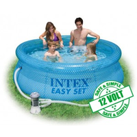 Intex Easy Set Pool Clearview 244 Cm X 0,76 Cm Met Filtratie