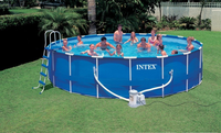 Intex Metal Frame Pool 549x122cm Met Filterpomp
